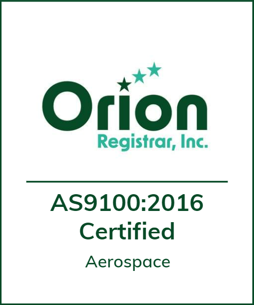 Certified Company | AS9001:2016